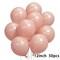 50 Pieces Dusty Pink Balloons 12 Inch Rose Pink Balloon for Sweet 16 Birthday Engagement Wedding Bridal Baby Shower Graduation Birthday Party Decorations